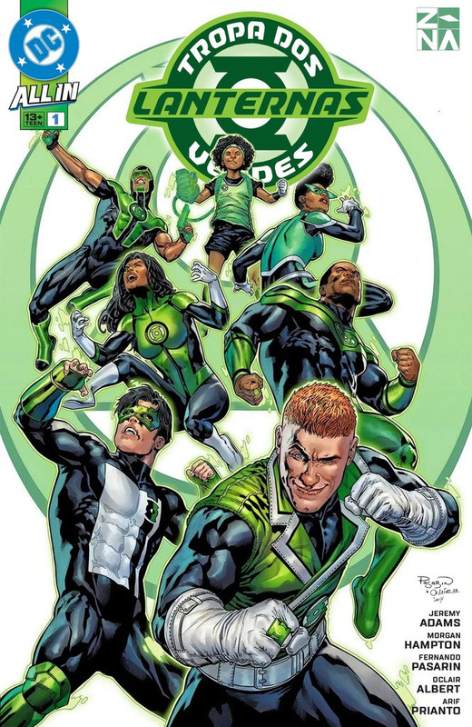 Tropa dos Lanternas Verdes #1