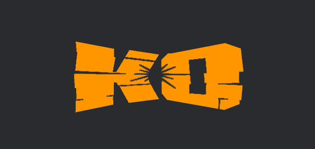 Logo ko laranja fundo