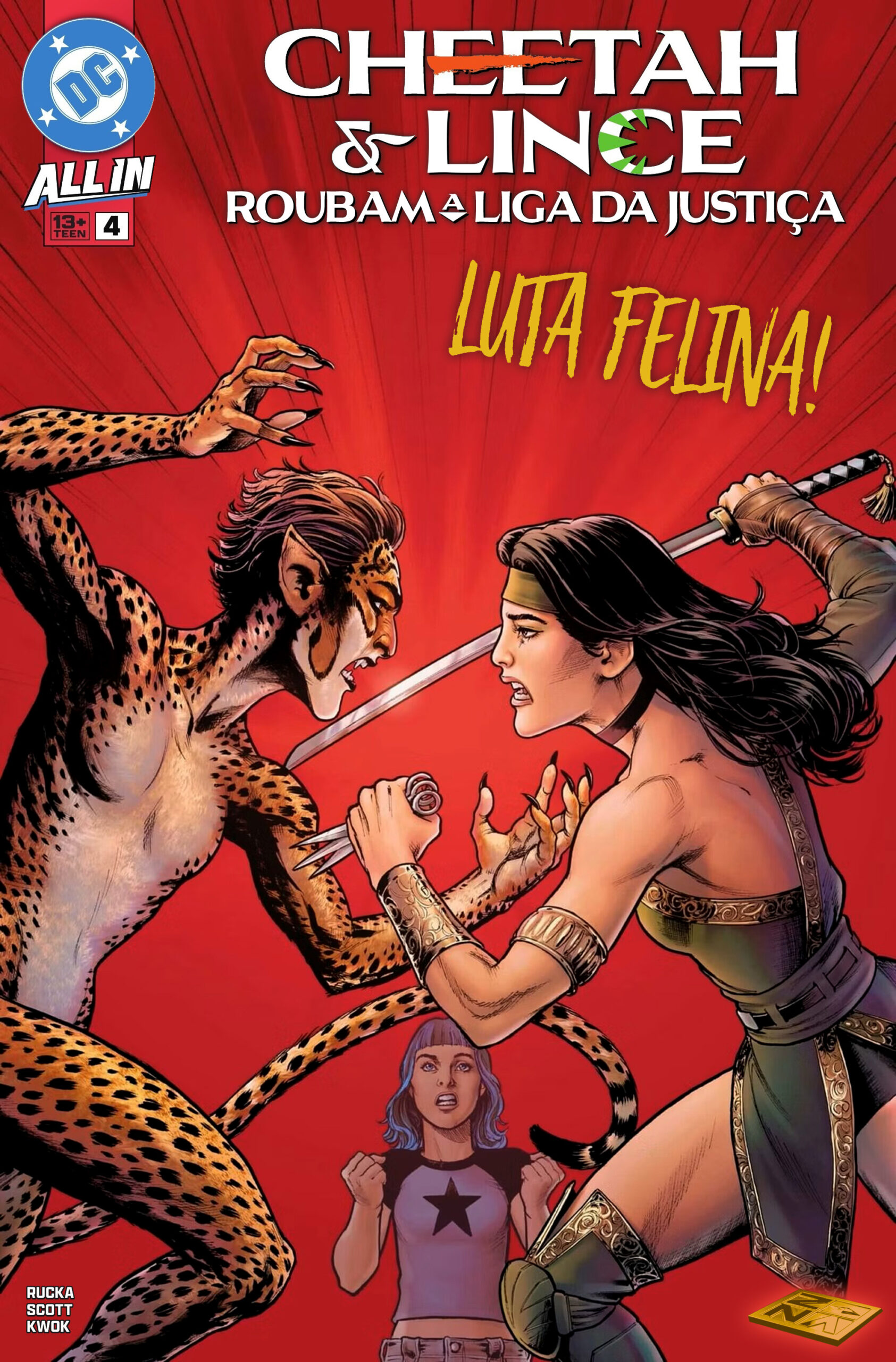Cheetah & Lince Roubam a Liga da Justiça #4