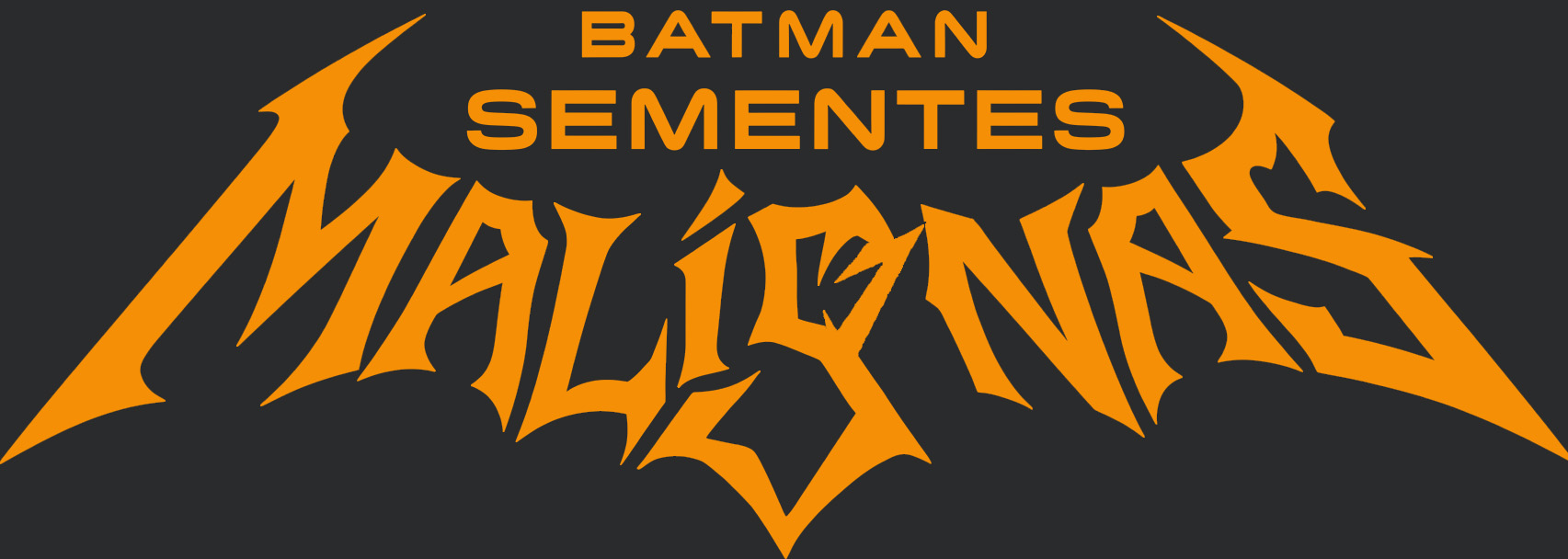 logo sementes malignas laranja